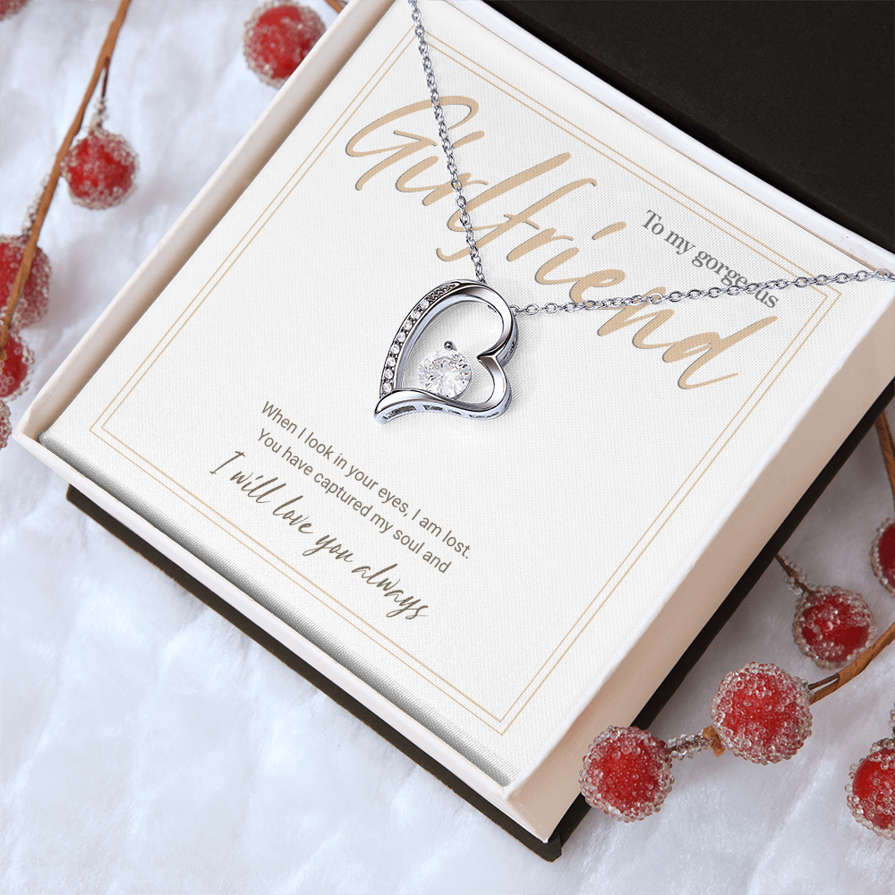 Forever Love Sparkling Heart Necklace – Timeless Gift of Devotion
