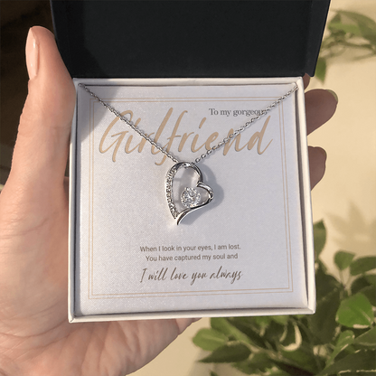 Forever Love Sparkling Heart Necklace – Timeless Gift of Devotion