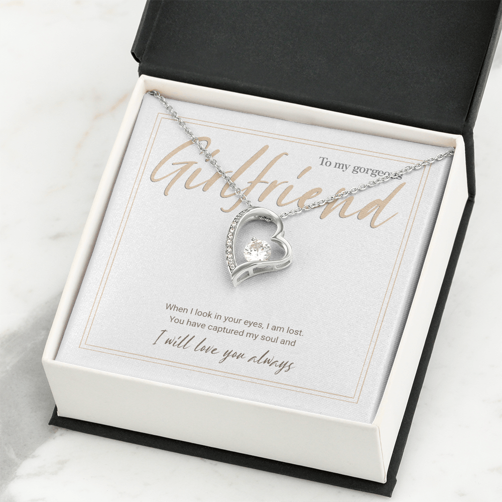 Forever Love Sparkling Heart Necklace – Timeless Gift of Devotion