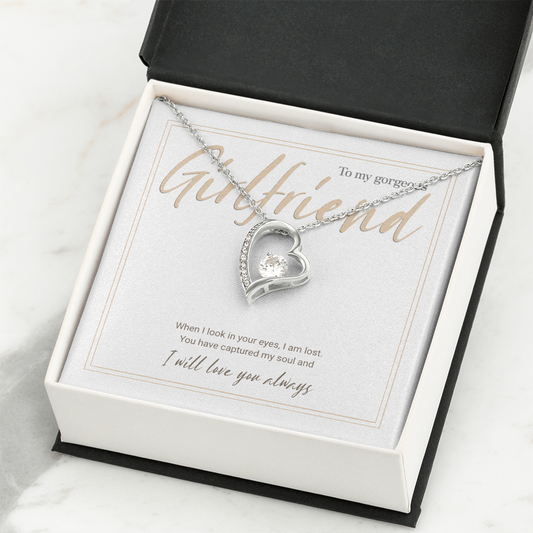 Forever Love Sparkling Heart Necklace – Timeless Gift of Devotion