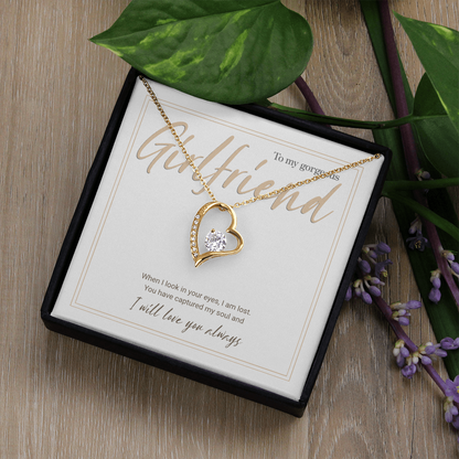 Forever Love Sparkling Heart Necklace – Timeless Gift of Devotion