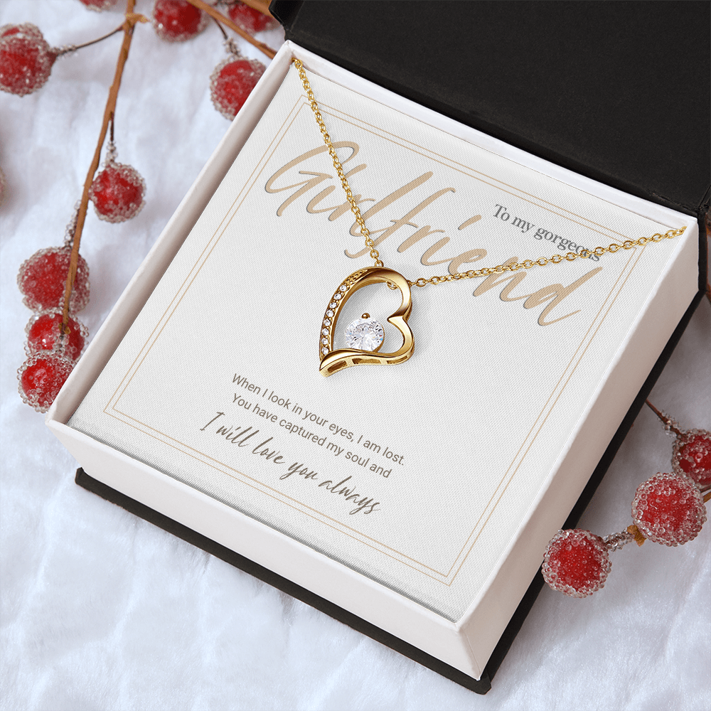 Forever Love Sparkling Heart Necklace – Timeless Gift of Devotion