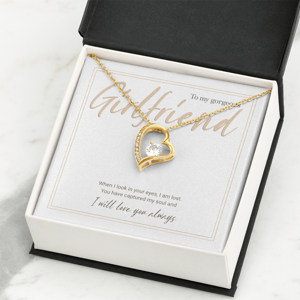Forever Love Sparkling Heart Necklace – Timeless Gift of Devotion