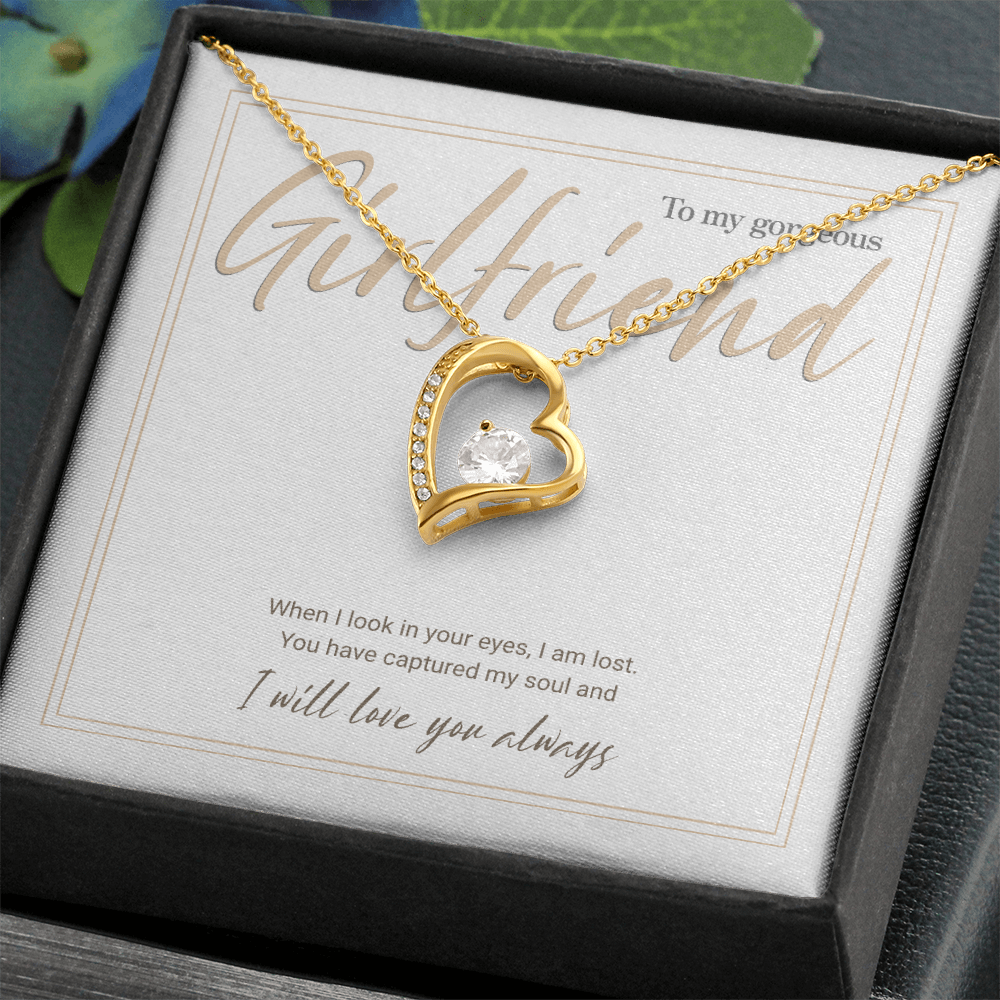 Forever Love Sparkling Heart Necklace – Timeless Gift of Devotion