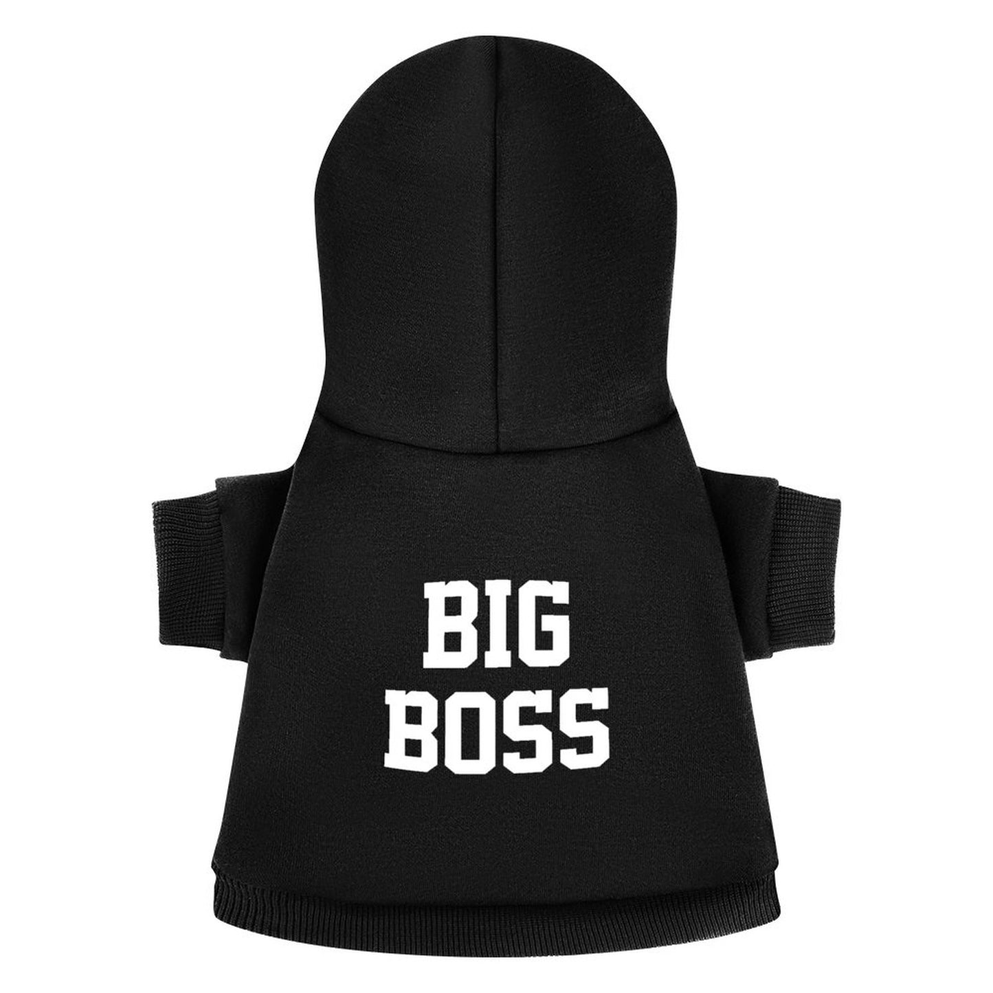 Custom Pet Hoodies-Partially Printed Pullover Sweatshirts